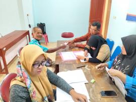 Penyaluran BLT Dana Desa Kalurahan Pampang